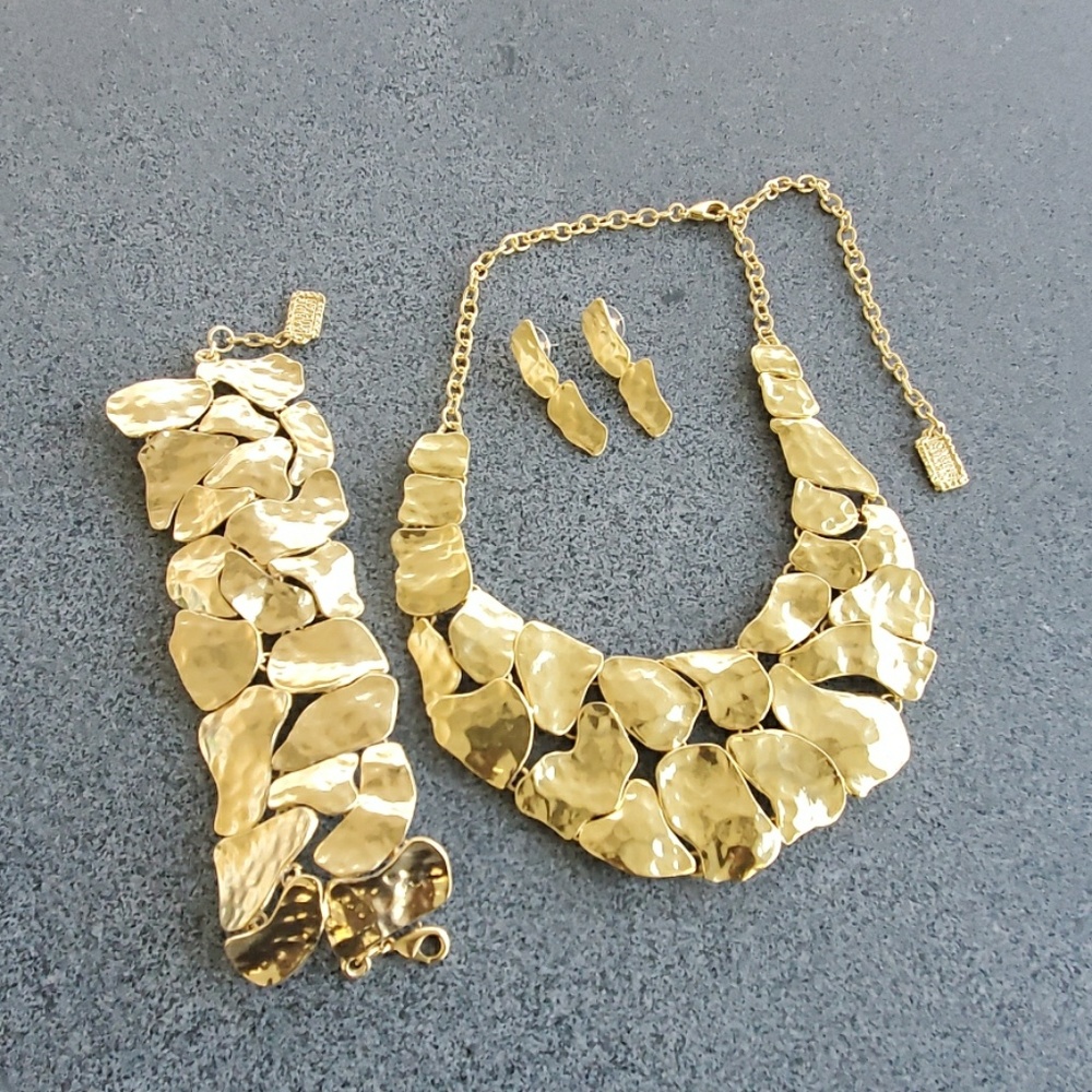 Necklace Earrings and Bracelet Set